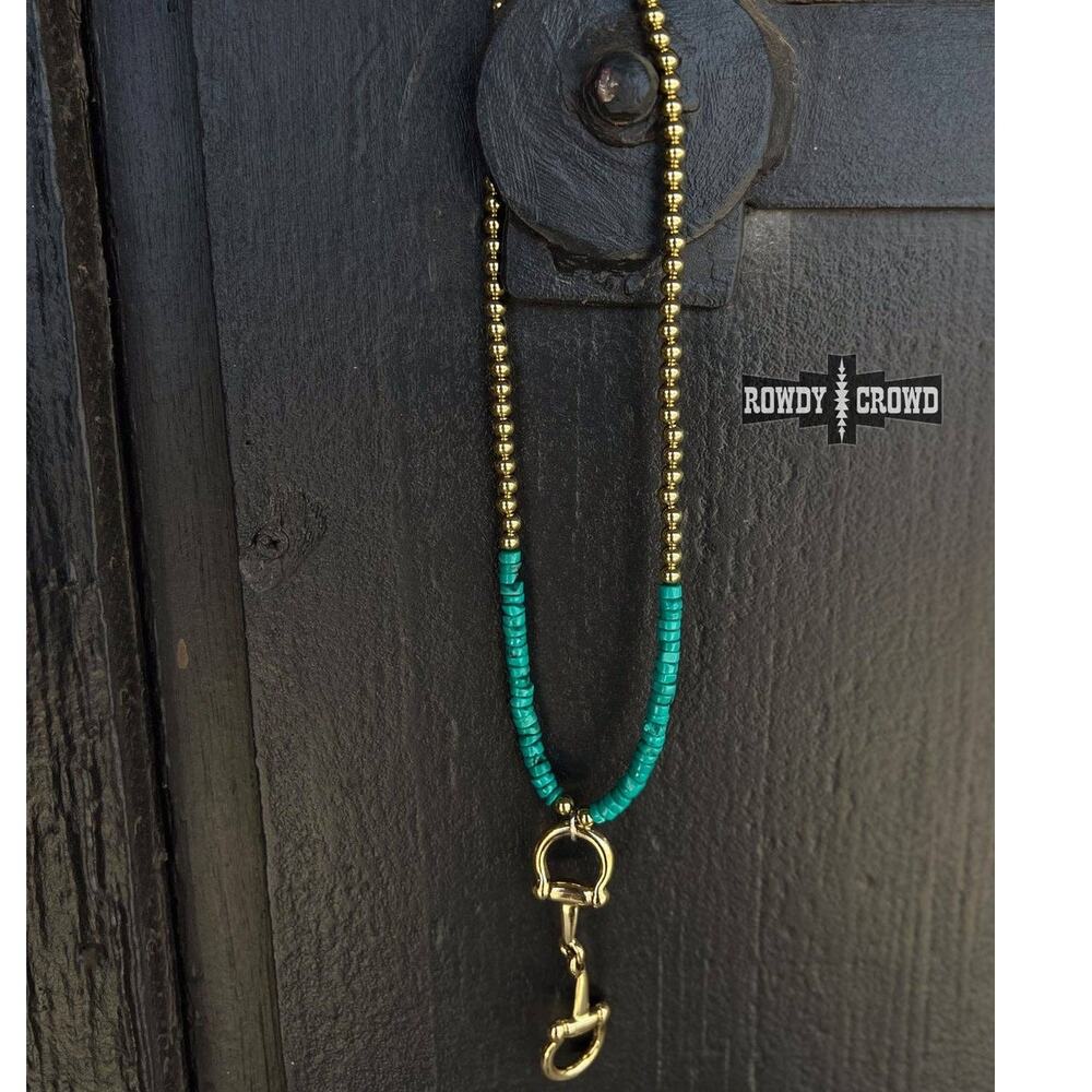 Say Whoa Necklace | Gold Western Bit Statement Necklace